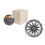 Колпаки колесные декоративные R15 серебро «AIRLINE» Скай (2 шт.) AIRLINE AWCC-15-11