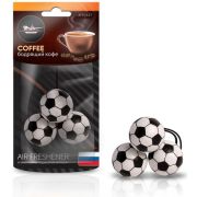 Ароматизатор подвесной (Бодрящий кофе) «AIRLINE» Футбол, AFFO127