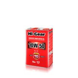 Масло моторное «HI-GEAR» 10W50 SL/СF (4 л) п/синт., HG1154