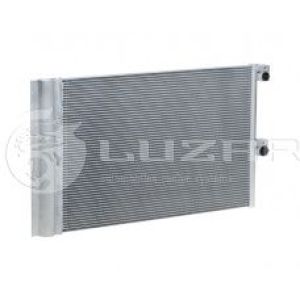 Радиатор кондиционера 2123 (алюм.) в сборе «LUZAR» аналог «Halla» Luzar LRAC 0123
