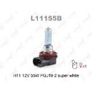 Лампа галогенная H11 12V 55W «LYNXauto» (SUPER WHITE) LYNXauto L11155B