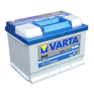 Аккумулятор 60 а/ч «VARTA» Blue Dinamic 540A (обратная полярность) D-59 (560 409) (низкий)