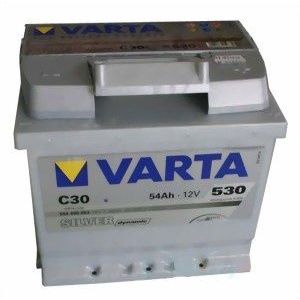 Аккумулятор 54 а/ч «VARTA» Silver Dynamic 530A (обратная полярность) (C30) 554 400