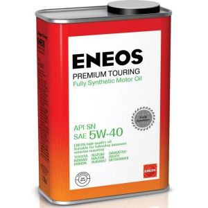 Масло моторное «ENEOS» PremiumTouring SN 5W40 (1 л) синтетическое ENEOS SN 5W40 1L PremiumTouring