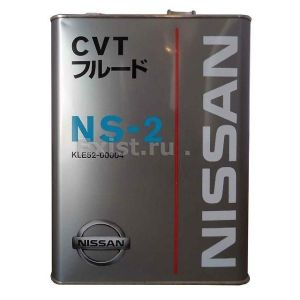 Масло трансмиссионное «NISSAN» CVT NS-2 (4 л) синт. (металл) Nissan KLE52-00004