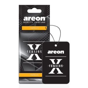 Ароматизатор подвесной (Vanilla/Ваниль) «AREON» X-Version (картон), 704-AXV-002