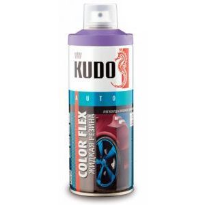 Жидкая резина «KUDO» (520 мл) (оранжевая) (аэрозоль) (флуоресцентная)