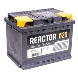 Аккумулятор 62 а/ч «REACTOR» 620A (обратная полярность)