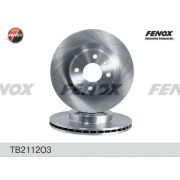 Диск тормозной 2112 (R-14) вентилируемый «FENOX»