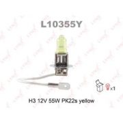 Лампа галогенная H3 12V 55W «LYNXauto» (желтая) LYNXauto L10355Y