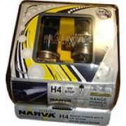 Лампа галогенная H4 12V 60/55W «NARVA» (Range Power White, голубой спектр, бокс) (2 шт.)
