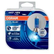 Лампа галогенная H7 12V 55W «OSRAM» (Cool Blue Boost +50% света) (2 шт.)