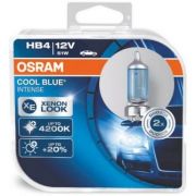 Лампа галогенная HB4 12V 51W «OSRAM» (Cool blue Intense, +20% света) (2 шт.)