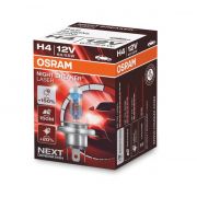 Лампа галогенная H4 12V 60/55W «OSRAM» Night breaker laser (+150% света) (1 шт.)