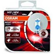 Лампа галогенная H7 12V 55W «OSRAM» Night breaker laser (+150% света) (2 шт.)