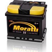 Аккумулятор 55 а/ч «MORATTI» 550A (прямая полярность) 555 065 055