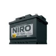Аккумулятор 55 а/ч «NIRO» 460A (прямая полярность) (MF55560) (190*175*242) NIRO 4589904925498