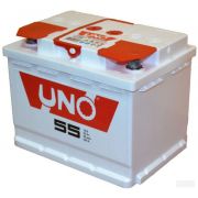 Аккумулятор 55 а/ч «UNO» 420A (прямая полярность) UNO 55 420A