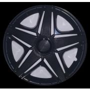 Колпаки колесные декоративные R14 черный глянец «STAR» NHL (4 шт.)