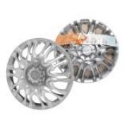 Колпаки колесные декоративные R16 серебро «AIRLINE» X5 (2 шт.) (передние на Газель) AIRLINE AWCC-16-11
