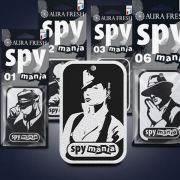 Ароматизатор подвесной (Black/Черный) «AURA FRESH» SPY MANIA, 23098