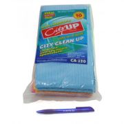 Салфетка из микрофибры (30х30 см) «CITY UP» CA-120 (универсальная) (10 шт.), UP-CA-120