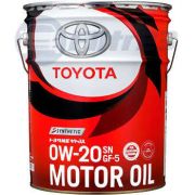 Масло моторное «TOYOTA» Motor Oil 0W20 SN (1 л) синтетическое (гидрокрекинг) Toyota 08880-12206