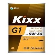 Масло моторное «KIXX» G1 Plus 5W30 SN/CF (4 л) синтетическое KIXX L210144TE1