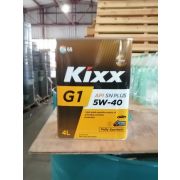 Масло моторное «KIXX» G1 Plus 5W40 SN/CF (4 л) синтетическое KIXX L210244TE1