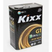Масло моторное «KIXX» G1 Plus Dexos1 5W30 SN/GF-5 (4 л) синтетическое KIXX L210744TE1