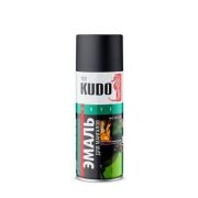 Краска термостойкая «KUDO» черная (520 мл) (для мангалов ) (аэрозоль)
