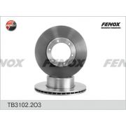 Диск тормозной ГАЗель н/о D 104 «FENOX» Fenox TB3102.2O3