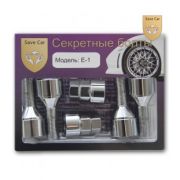 Болт колесный M12*28,5*1,25 CH17/19 (секрет., конус вращ. кольцо), E-1