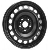 Диск штамп, ТЗСК 6,5x16 5x108 ET50 d63,3 (Ford Focus3, Mondeo) Черный, 087379