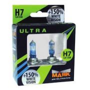 Лампа галогенная H1 12V 55W «Маяк» White Vision УЛЬТРА NEW (+150%) (2 шт.), 82120WV+150