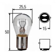 Лампа подсветки P21/5W 24V 21/5W «NARVA» (2-х нитьевая, стоп-сигнал, габариты), 17925