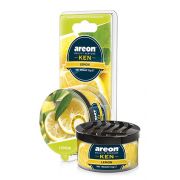 Ароматизатор на панель (Lemon/Лимон) (80 мл) «AREON» Gel Can Blister (банка), 704-GCB-03