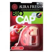 Ароматизатор подвесной (Cherry/Вишня) «AURA FRESH» BIO CAP (бутылочка), 23004