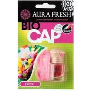 Ароматизатор подвесной (Exotic) «AURA FRESH» BIO CAP (бутылочка), 23008