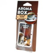 Ароматизатор подвесной (Черный кофе) «AROMA» BOX, B-14