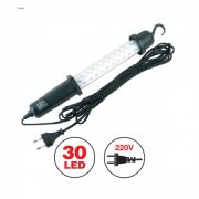 Переноска «AVS» CD306B (220V) (30 LED), 43207