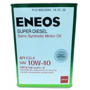 Масло моторное «ENEOS» Super Diesel CG-4 10W40 (4 л) п/синт., OIL1328