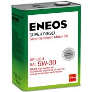 Масло моторное «ENEOS» Super Diesel CG-4 5W30 (4 л) п/синт., OIL1333