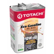 Масло моторное «TOTACHI» Eco Gasoline 10W40 SN/CF (4 л) п/синт., 10904