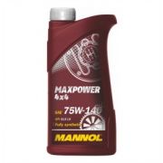 Масло трансмиссионное «MANNOL» 8102 Maxpower 4х4 75W140 (1 л) (GL-5), MN8102-1