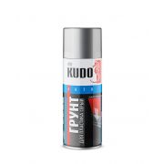Грунт для пластика «KUDO» (520 мл) (аэрозоль) (серый), KU-6020