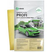 Салфетка замша искусственная «GRASS» Profi, IT-0327